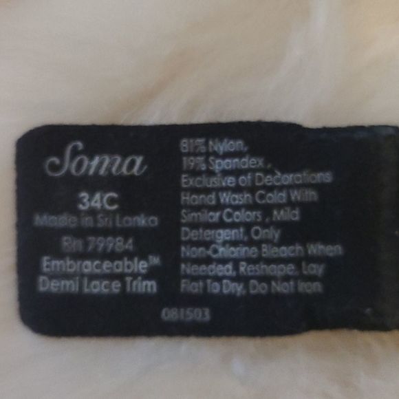 Soma Bra - Picture 4 of 5